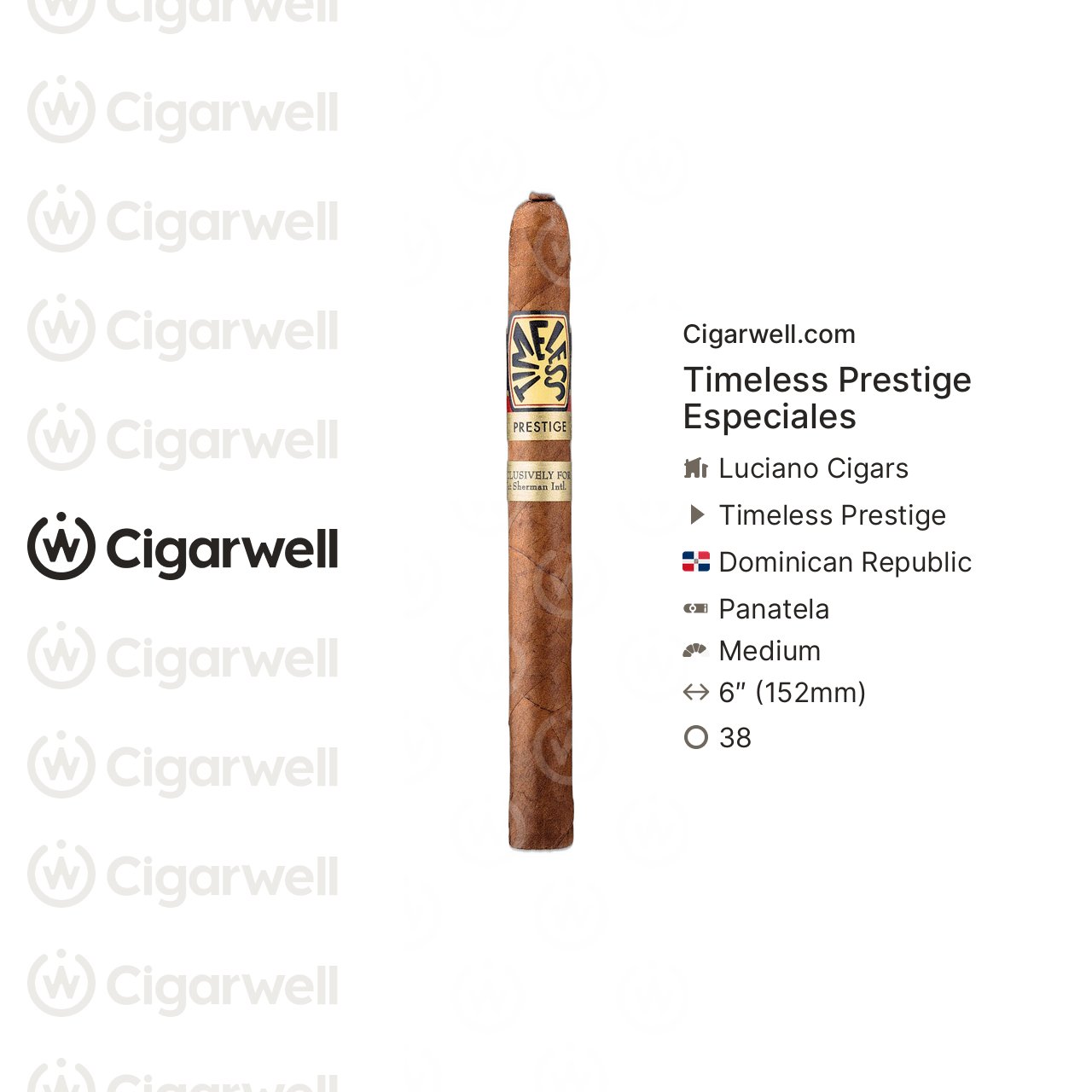 Timeless Prestige Especiales - notes, ratings, photos | Cigarwell
