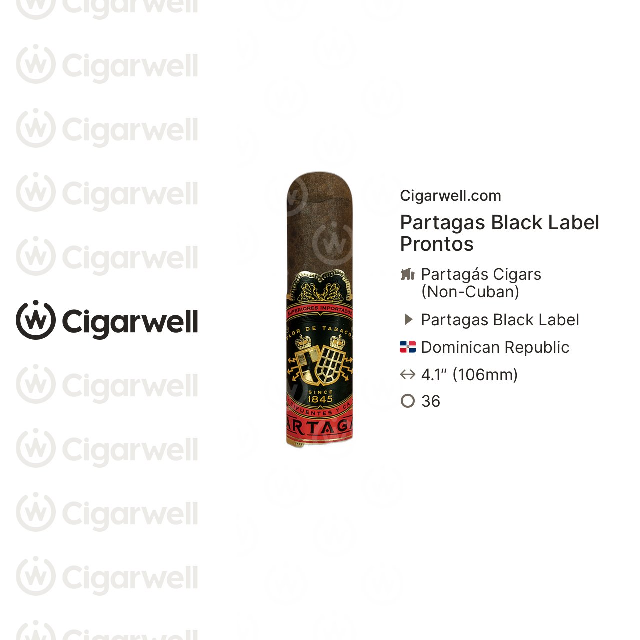 Partagas Black Label Prontos - notes, ratings, photos | Cigarwell