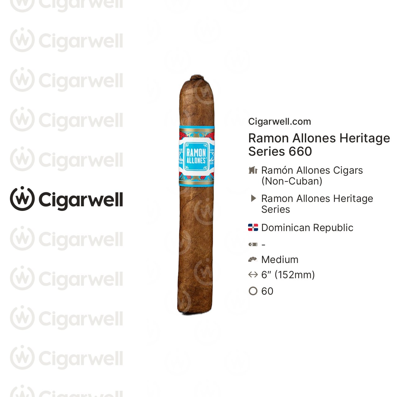 Ramon Allones Heritage Series 660 - notes, ratings, photos | Cigarwell